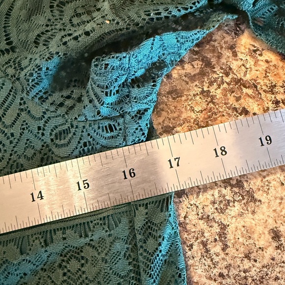 Speechless Forrest Green Women’s Mini Dress Short Sleeves Lined Size Medium - Picture 11 of 16